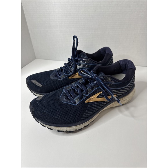 Brooks Shoes - Brooks Ghost 12 1103161D489 Women's Size 8 Navy Blue Running Shoes Sneakers